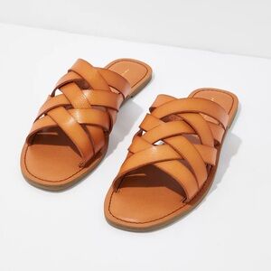 American Eagle Woven Slide Sandal